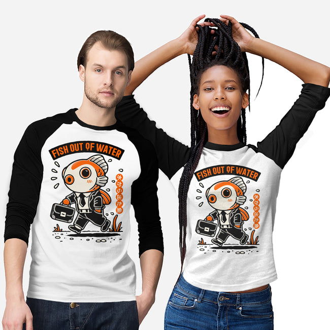Fish Out Of Water-Unisex-Baseball-Tee-Popnotic