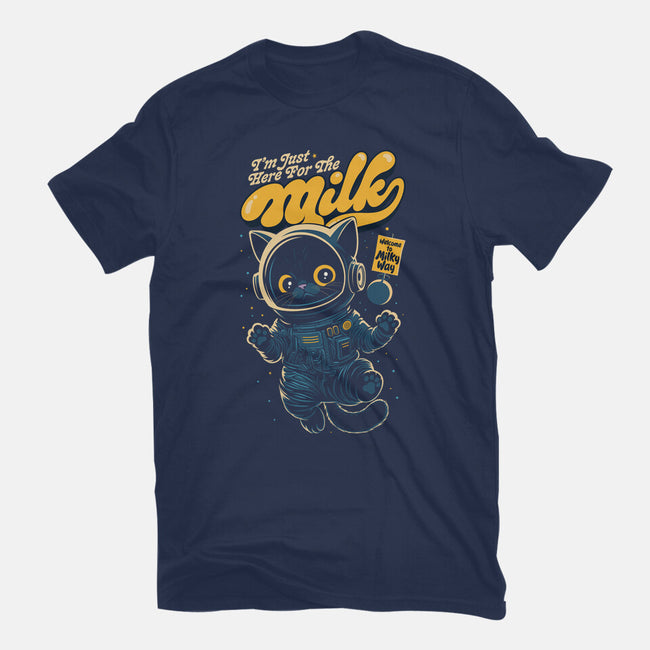I'm Just Here For The Milk-Womens-Basic-Tee-Popnotic