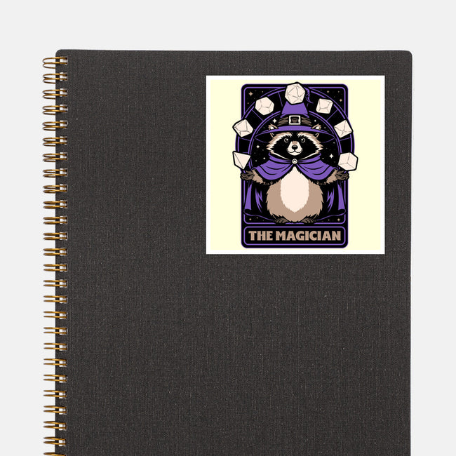Raccoon RPG Wizard-None-Glossy-Sticker-Studio Mootant