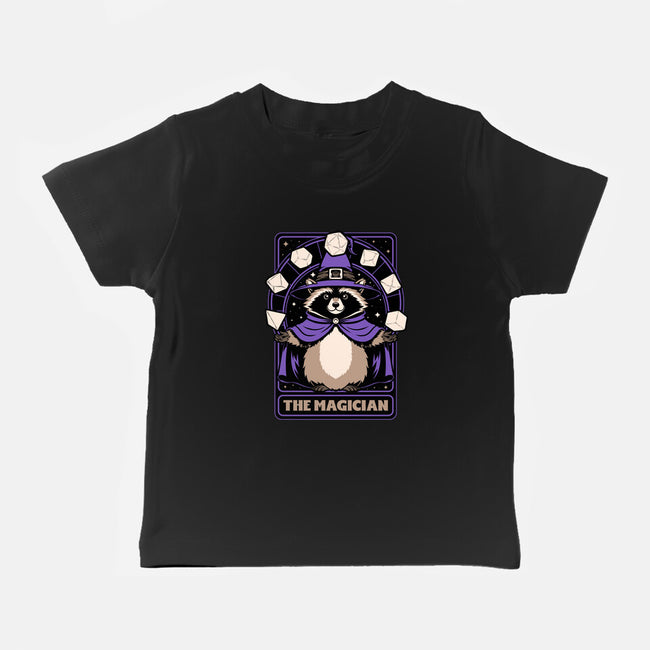 Raccoon RPG Wizard-Baby-Basic-Tee-Studio Mootant