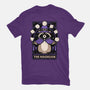 Raccoon RPG Wizard-Mens-Basic-Tee-Studio Mootant