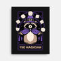 Raccoon RPG Wizard-None-Stretched-Canvas-Studio Mootant