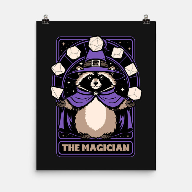 Raccoon RPG Wizard-None-Matte-Poster-Studio Mootant