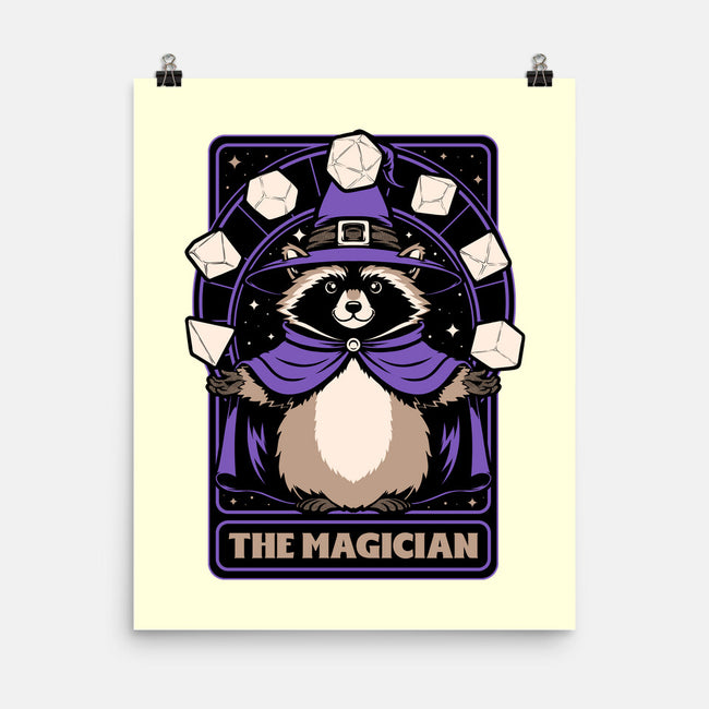 Raccoon RPG Wizard-None-Matte-Poster-Studio Mootant