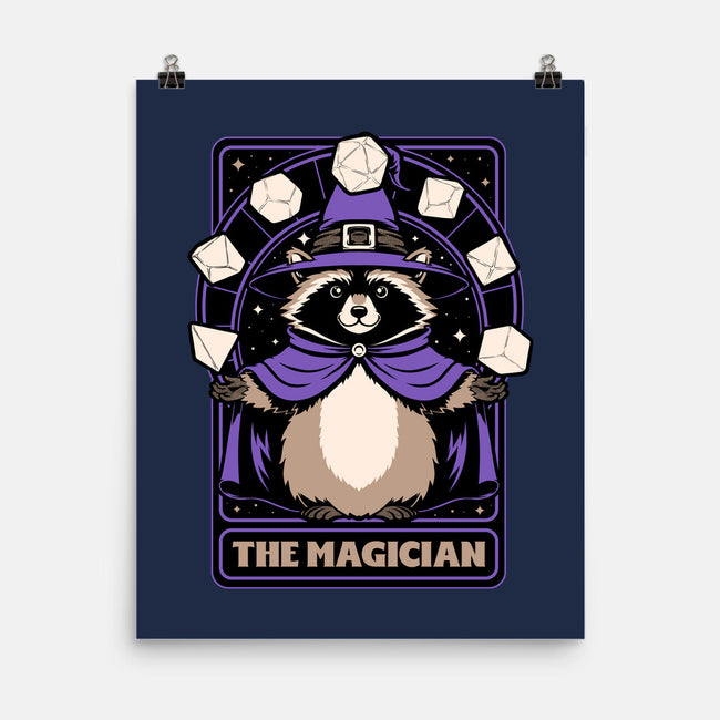 Raccoon RPG Wizard-None-Matte-Poster-Studio Mootant