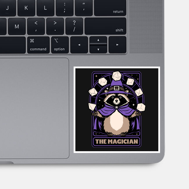 Raccoon RPG Wizard-None-Glossy-Sticker-Studio Mootant