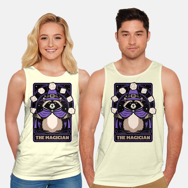 Raccoon RPG Wizard-Unisex-Basic-Tank-Studio Mootant