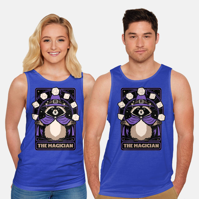 Raccoon RPG Wizard-Unisex-Basic-Tank-Studio Mootant