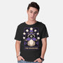 Raccoon RPG Wizard-Mens-Basic-Tee-Studio Mootant