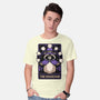 Raccoon RPG Wizard-Mens-Basic-Tee-Studio Mootant