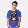Raccoon RPG Wizard-Mens-Basic-Tee-Studio Mootant