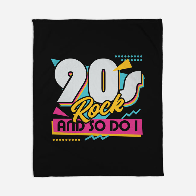 Rock Retro-None-Fleece-Blanket-Studio Mootant