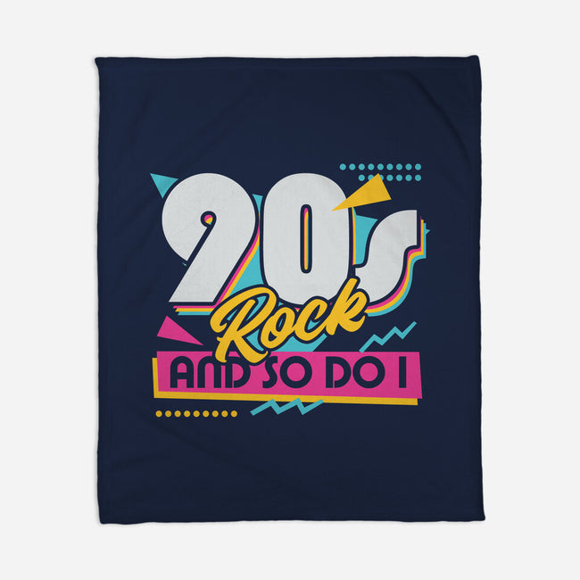Rock Retro-None-Fleece-Blanket-Studio Mootant