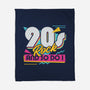 Rock Retro-None-Fleece-Blanket-Studio Mootant