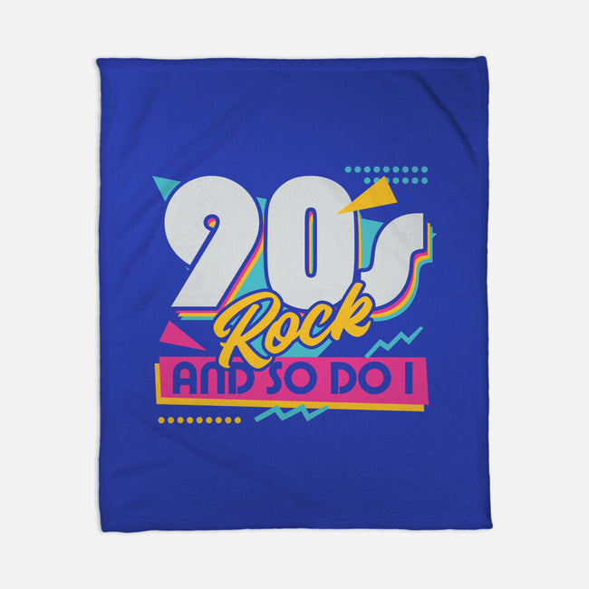 Rock Retro-None-Fleece-Blanket-Studio Mootant