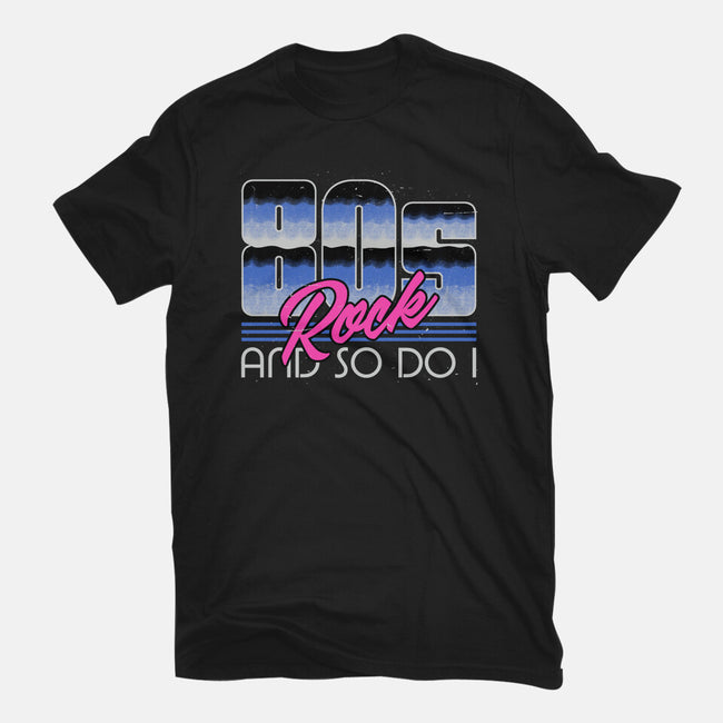 80s Rock-Unisex-Basic-Tee-Studio Mootant