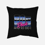 80s Rock-None-Removable Cover w Insert-Throw Pillow-Studio Mootant