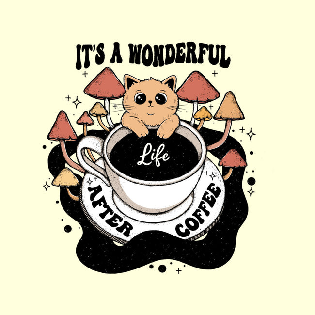 It's A Wonderful Life After Coffee-None-Drawstring-Bag-Trendlory