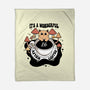 It's A Wonderful Life After Coffee-None-Fleece-Blanket-Trendlory