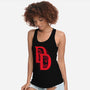 Duality Of Justice-Womens-Racerback-Tank-patrickgp