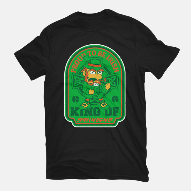 King Of Shenanigans-Unisex-Basic-Tee-CarloJ1956