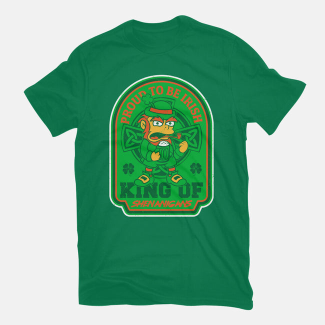 King Of Shenanigans-Unisex-Basic-Tee-CarloJ1956