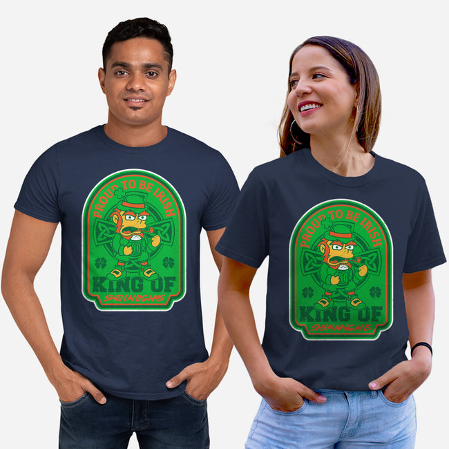King Of Shenanigans-Unisex-Basic-Tee-CarloJ1956