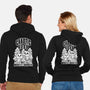 Chaotic Good-Unisex-Zip-Up-Sweatshirt-FunkVampire