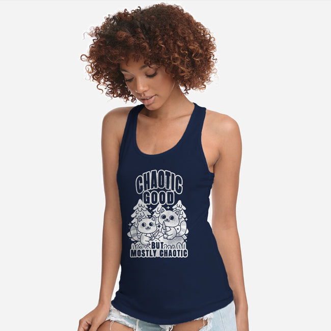 Chaotic Good-Womens-Racerback-Tank-FunkVampire