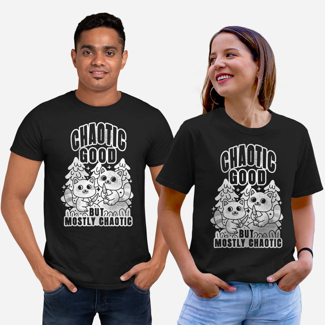 Chaotic Good-Unisex-Basic-Tee-FunkVampire