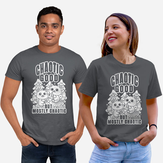 Chaotic Good-Unisex-Basic-Tee-FunkVampire