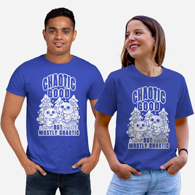 Chaotic Good-Unisex-Basic-Tee-FunkVampire
