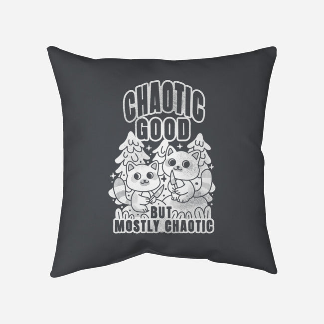Chaotic Good-None-Removable Cover w Insert-Throw Pillow-FunkVampire
