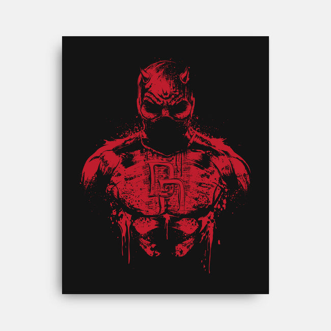 The Man Without Fear-None-Stretched-Canvas-DrMonekers
