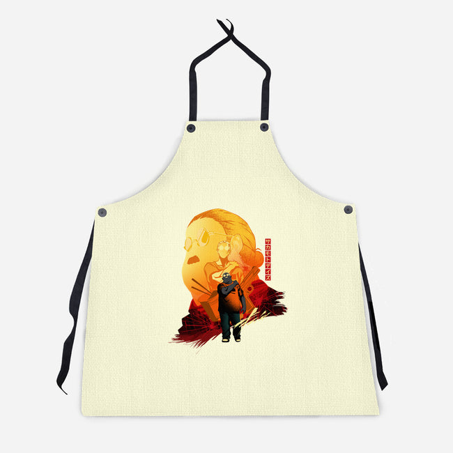 Days Of Sakamoto-Unisex-Kitchen-Apron-hypertwenty