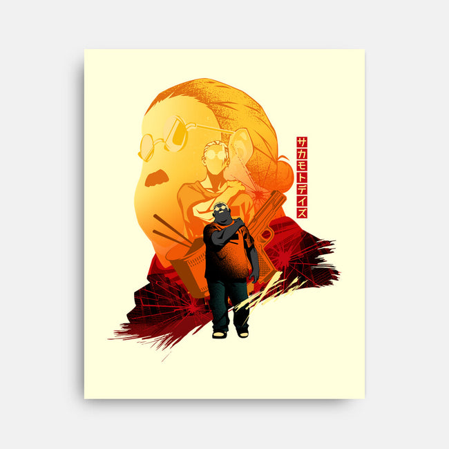 Days Of Sakamoto-None-Stretched-Canvas-hypertwenty