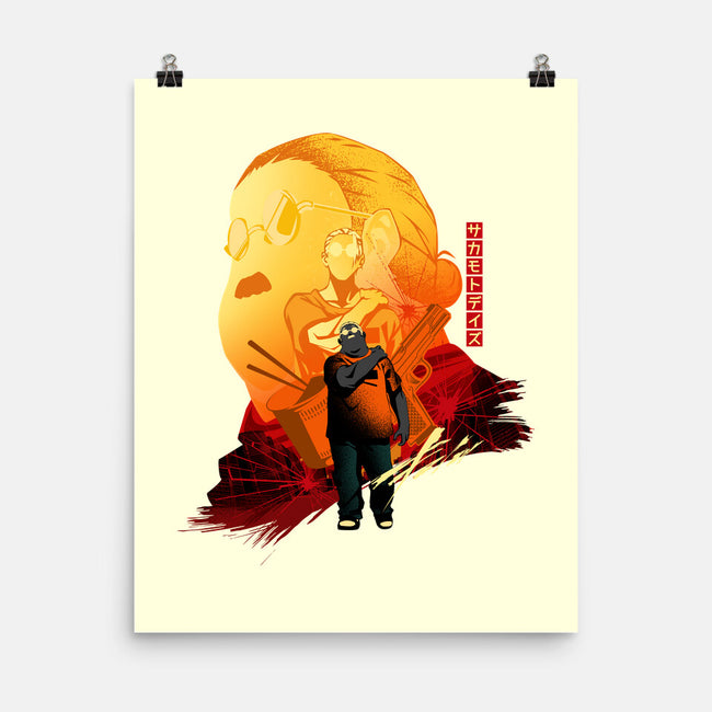 Days Of Sakamoto-None-Matte-Poster-hypertwenty