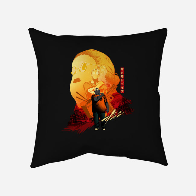 Days Of Sakamoto-None-Removable Cover w Insert-Throw Pillow-hypertwenty