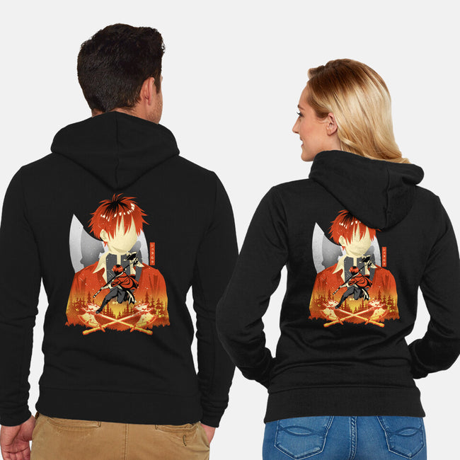 Stark The Warrior-Unisex-Zip-Up-Sweatshirt-hypertwenty