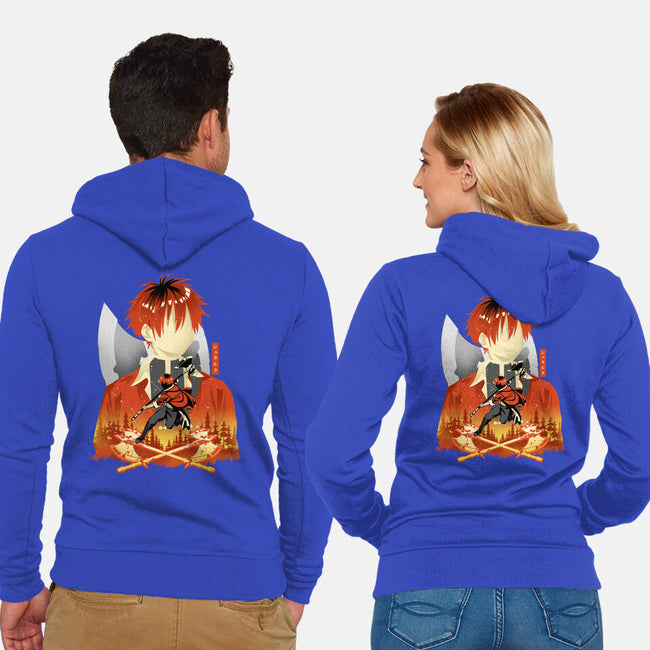 Stark The Warrior-Unisex-Zip-Up-Sweatshirt-hypertwenty