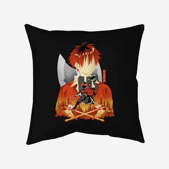 Stark The Warrior-None-Removable Cover w Insert-Throw Pillow-hypertwenty