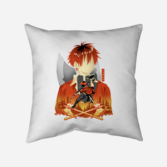 Stark The Warrior-None-Removable Cover w Insert-Throw Pillow-hypertwenty