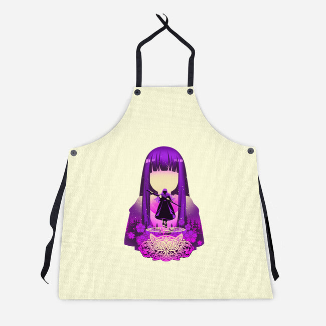 Fern Best Mage Apprentice-Unisex-Kitchen-Apron-hypertwenty