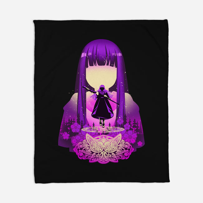Fern Best Mage Apprentice-None-Fleece-Blanket-hypertwenty