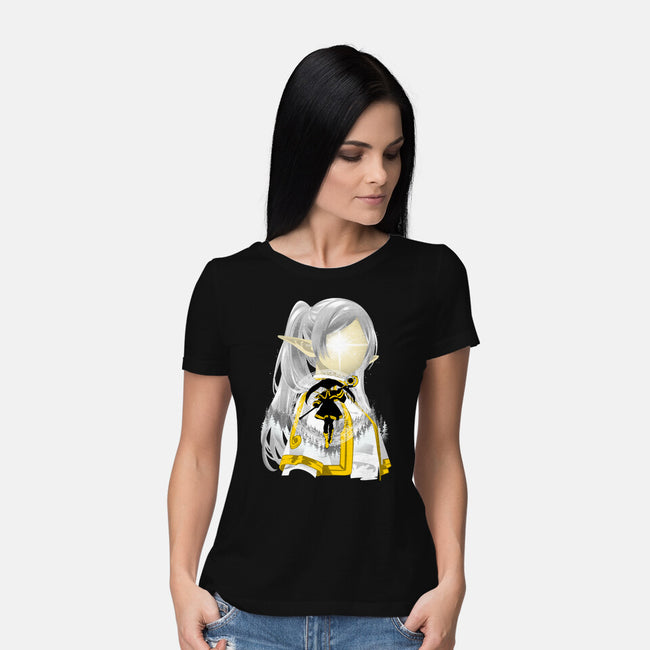 Best Mentor Mage Frieren-Womens-Basic-Tee-hypertwenty