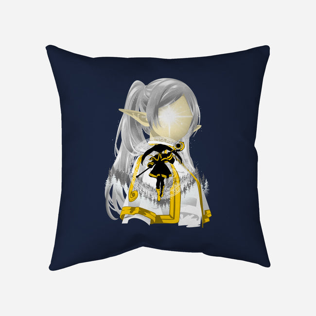 Best Mentor Mage Frieren-None-Removable Cover w Insert-Throw Pillow-hypertwenty