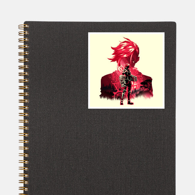 Vi Is Violet-None-Glossy-Sticker-hypertwenty