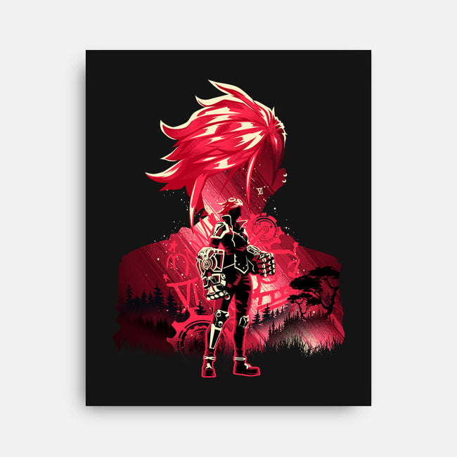 Vi Is Violet-None-Stretched-Canvas-hypertwenty