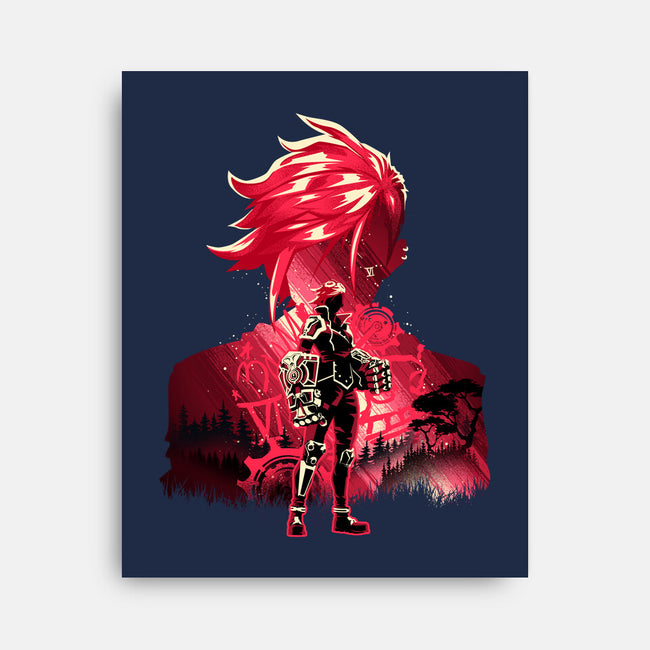 Vi Is Violet-None-Stretched-Canvas-hypertwenty