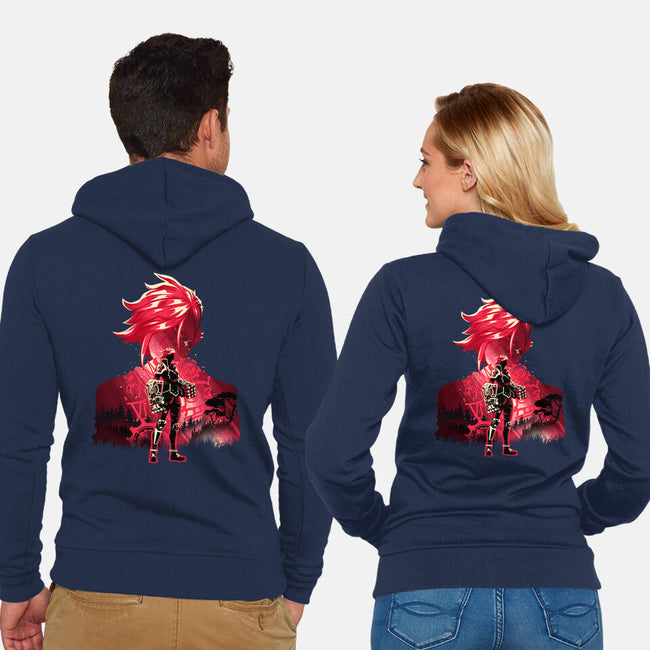 Vi Is Violet-Unisex-Zip-Up-Sweatshirt-hypertwenty